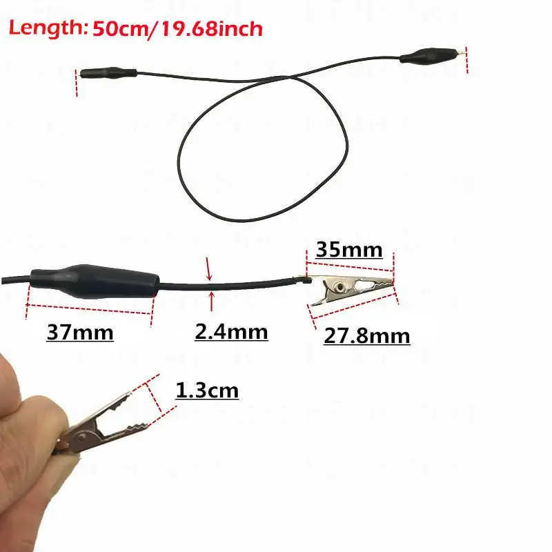 Roach Clip Alligator Clips Electrical 5 Colors Test Jumper Wire Alligator Double-ended Crocodile Clips Test Leads 1/5/10 Pcs B4 alligator clips