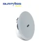 Home Sound System 8 Inch Bluetooth Framless Active 20W Ceiling Speaker Built-in Class D Amplifier ABS Material for Apartments 5