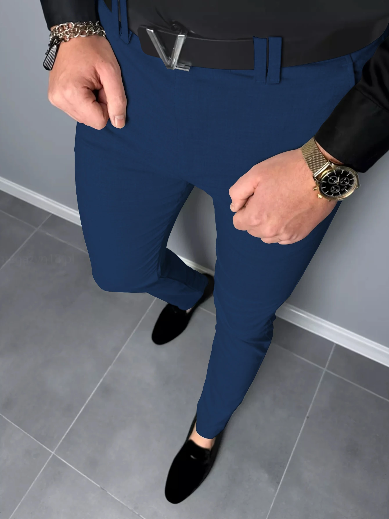 Men's Casual Pants Seasonal Comfort Regular Straight Leg