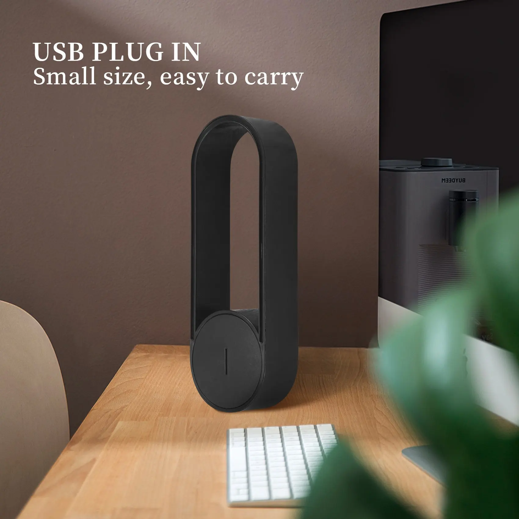 미니 휴대용 가정용 음이온 청정기, USB 플러그인 자동차 공기 청정기, 31 ㎡-40 ㎡ 면적, 2 천만