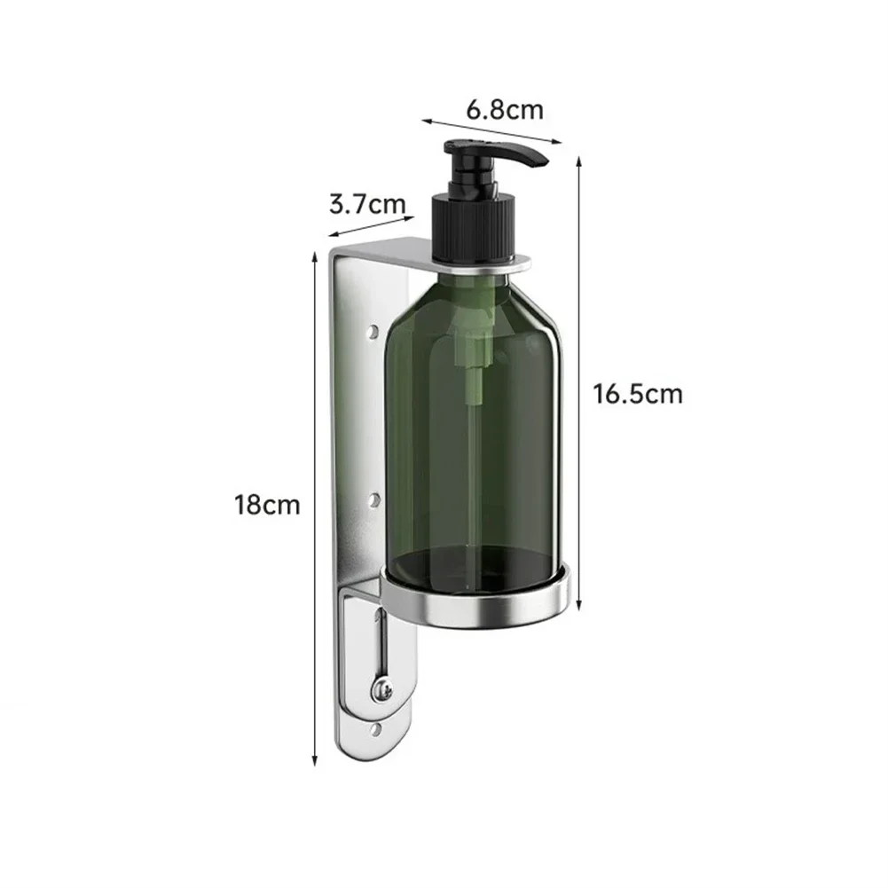 For Bathrooms Manual Soap Dispenser Bathroom Soap Dispenser Manual Pump Plastic And Stainless Steel Secure Mounting