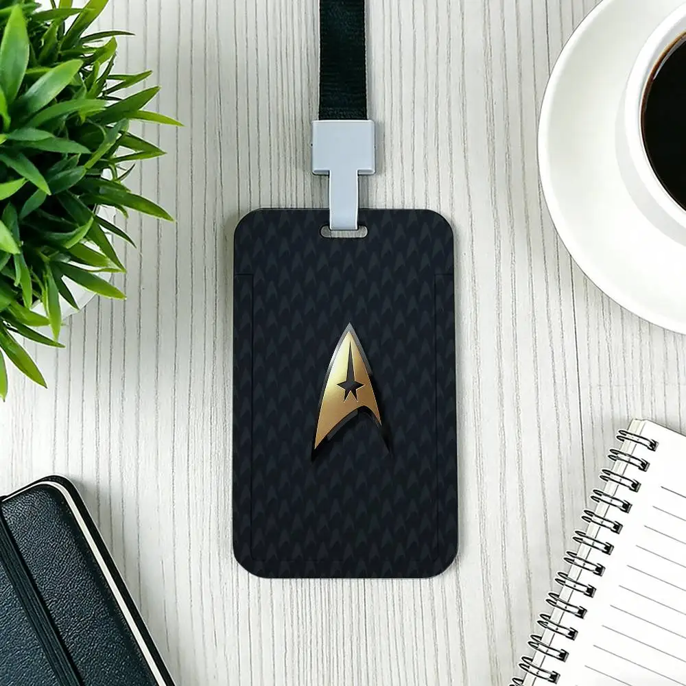 TV S-Star Trek Halsband-Lanyard Kartenhalter ID-Bus-Kartenhülle Ausweishalter Passband Schlüsselband Geschenke Schlüsselzubehör – Detail 6