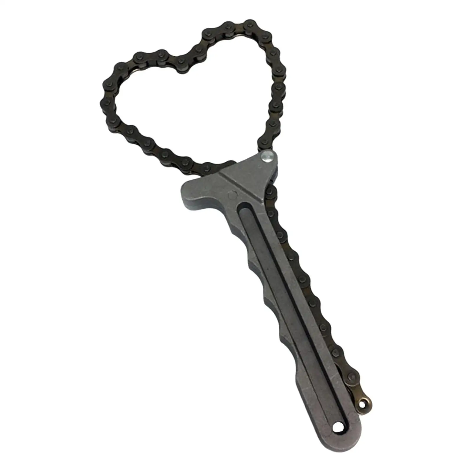 

Portable Oil Filter Chain Wrench Detachable Tool Adjustable Hand Tool Oil Filter Removal Tool for Vehicle Accessories