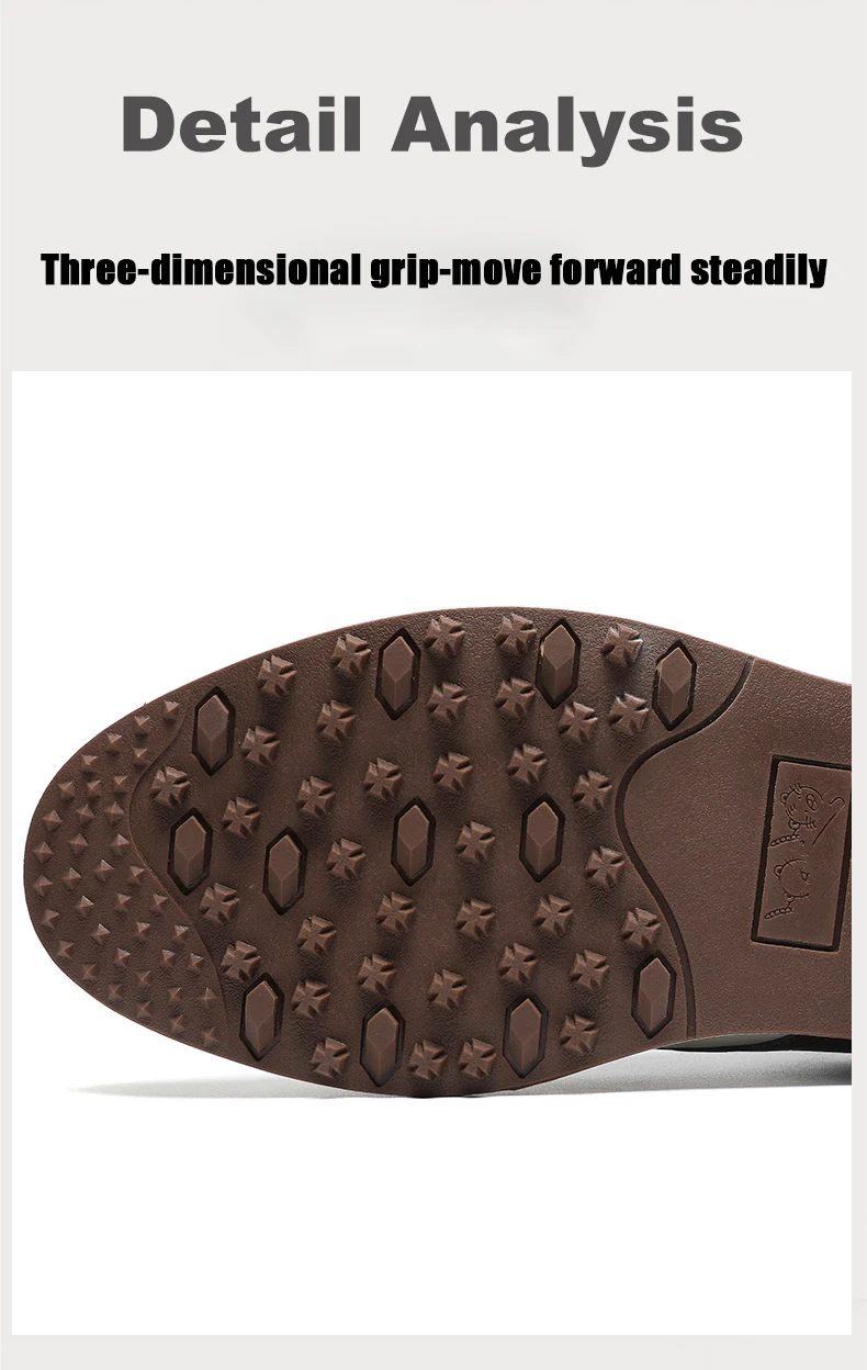 Chaussures de golf imperméables en cuir pour hommes