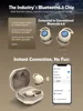 Wireless Earbuds for Sleeping invisible Small Bluetooth Eraphones Mini Comfortable Noise Blocking for Side Sleeping Home Work 6