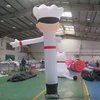 Personalized 3m High Inflatable chef Waving hand Air Dancer Advertising Tube Man with Welcome Gesture 4