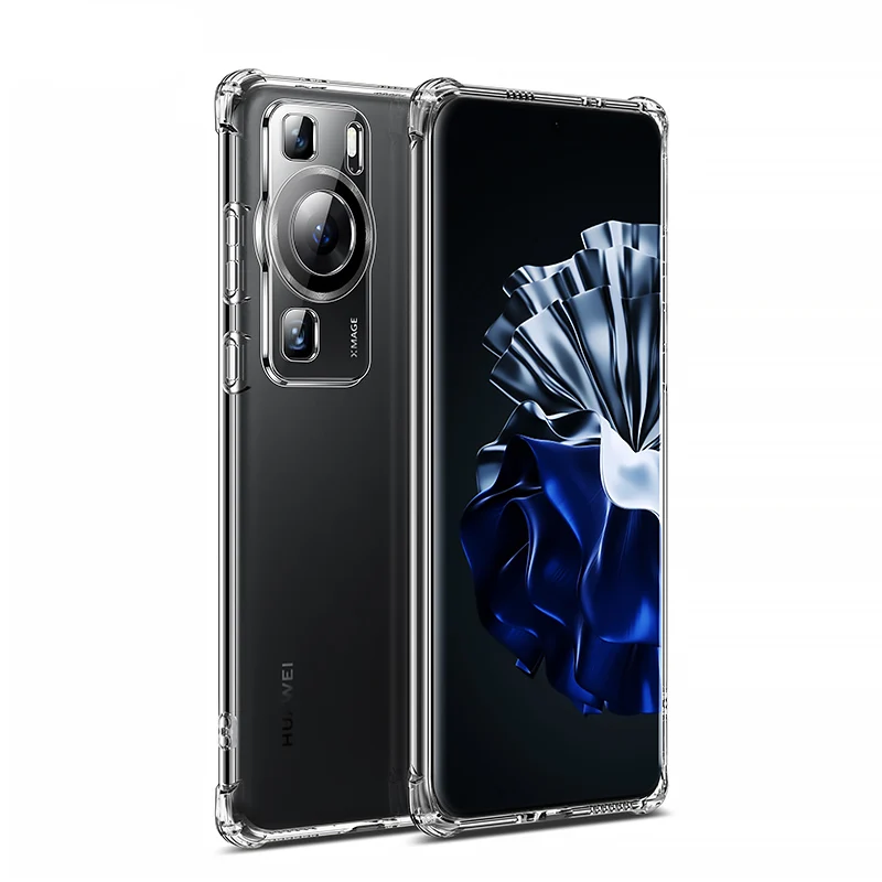 Stoßfeste weiche, klare Silikonhülle für Huawei P60 P50 P40 P30 Mate 60 50 40 30 Lite Nova 11 10 9 8 Pro SE Ultradünne Rückabdeckung_voghion.com