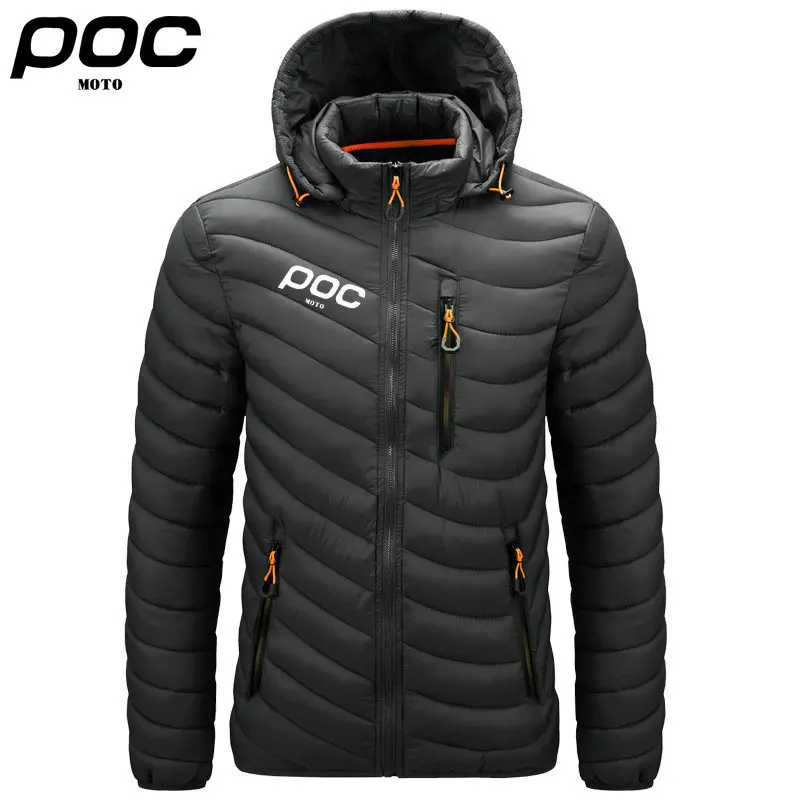 Moto Poc Cycling Jacket Warm Men's Cycling Windbreaker Winter Fashion MTB Road Bike Clothing Windproof Downhill Bicycle Jackets men jacket