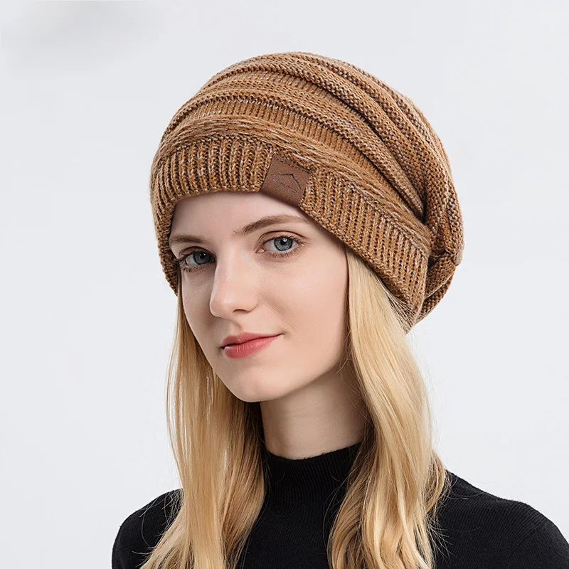Men's And Women's Same Style Knitted Hat Couple's Woolen Hat Neutral Warm Versatile Fashionable Hat_voghion.com