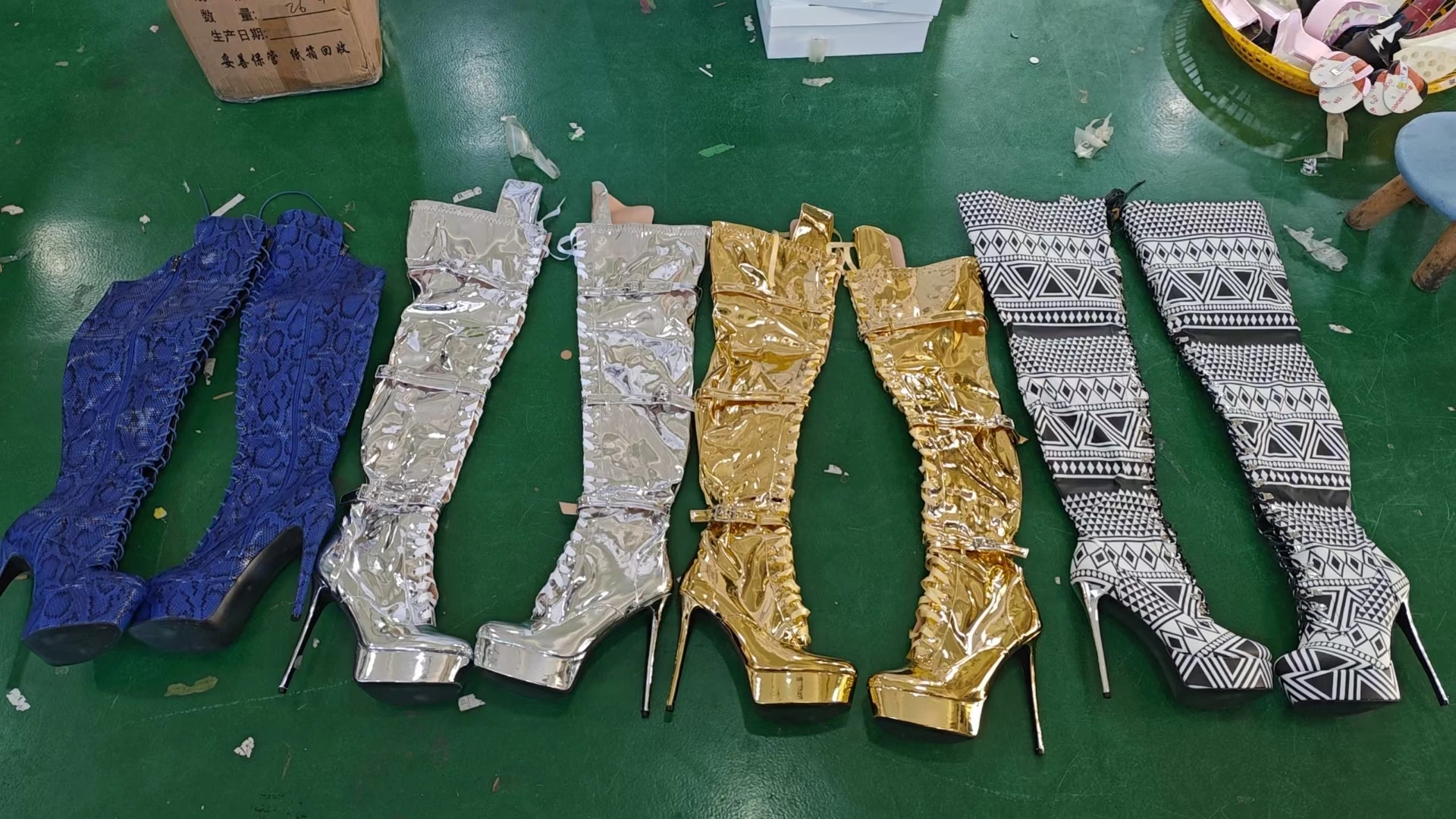 

Женские высокие сапоги ZHIMA на молнии сбоку на платформе с круглым носком на тонком высоком каблуке сапоги выше колена женские большие размеры 39 43 46 50 52