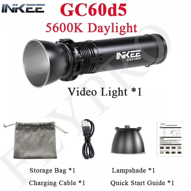 INKEE GLOD CROW GC60X5 60Wバイカラー。充電式 Amazon | INKEE GLOD CROW GC60X5 60W バイカラー 充電式 LED