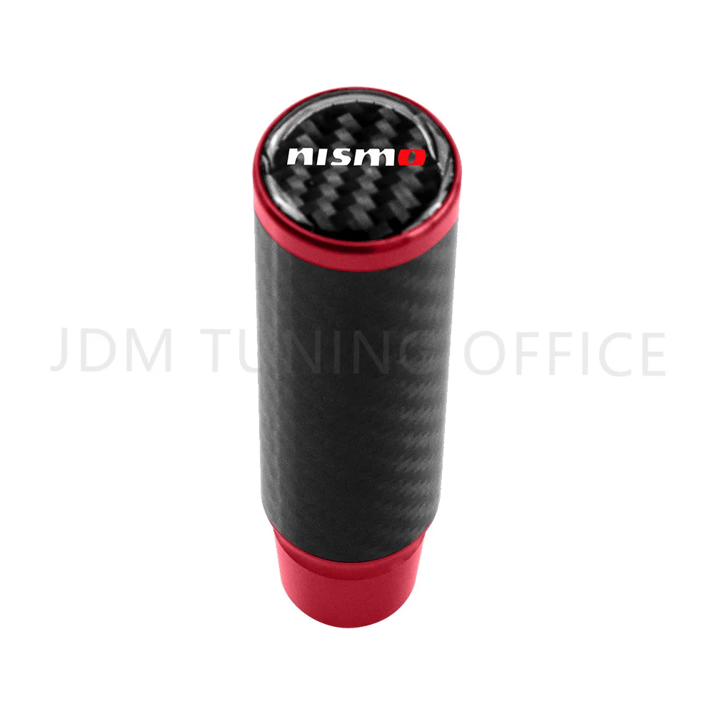 Nismo Mugen Ralliart JDM Carbon Fiber Schaltknauf Stick Auto Aluminium  Getriebe Shifter Kopf Knob Für Nissan Honda Mitsubishi