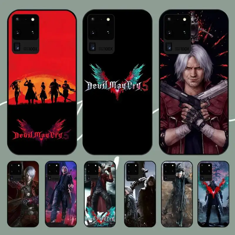 Gioco C-Cry M-May D-Devil Custodia Per Telefono Per Samsung Galaxy A11 A12 A20 A21 A73 A80 A91 S E Shell
