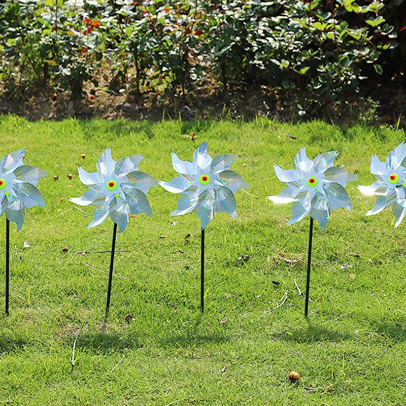 طاحونة هوائية دوارة لطرد الطيور وحماية المزارع وال...