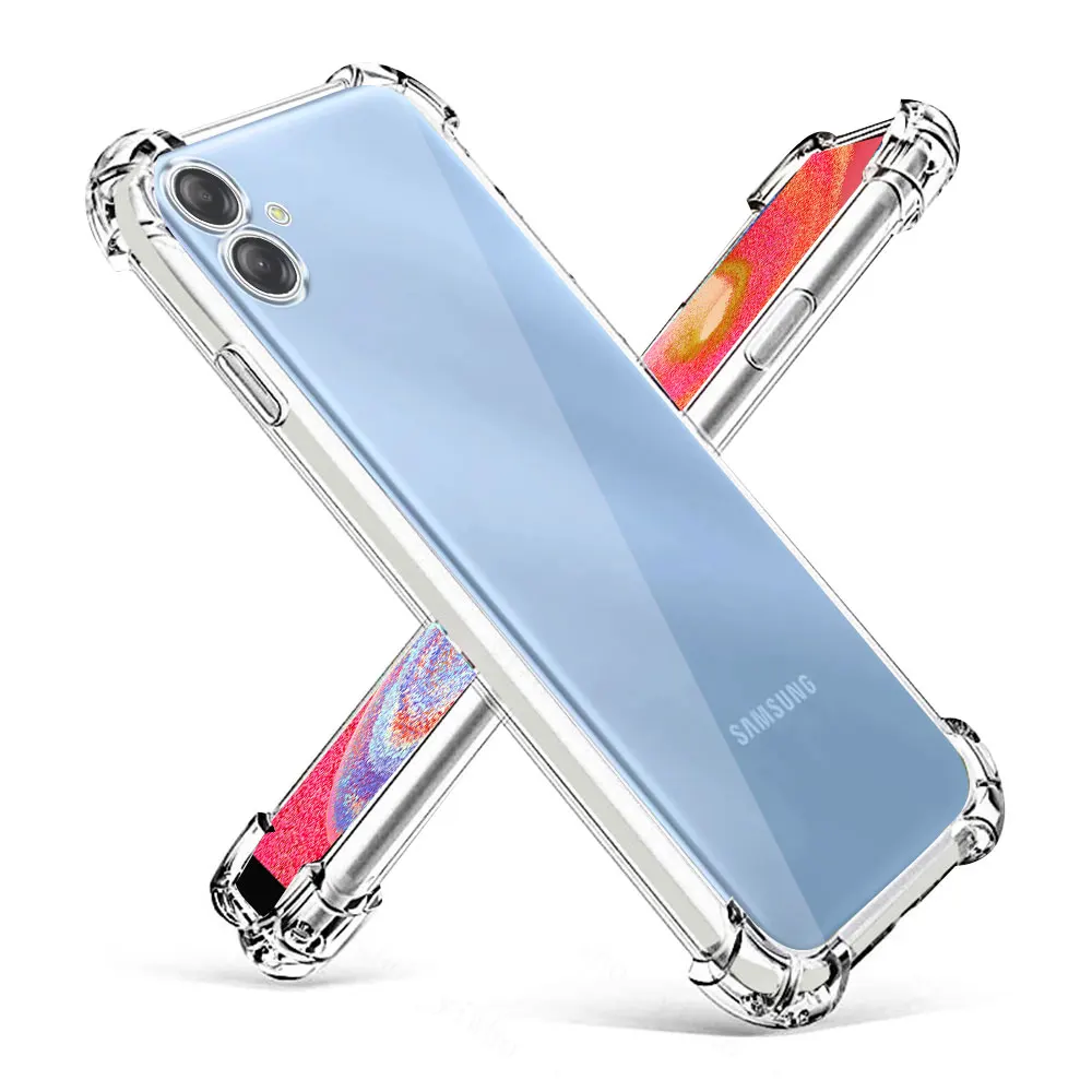Shockproof Clear TPU Airbag Phone Case - Soft Silicone Transparent Cover
