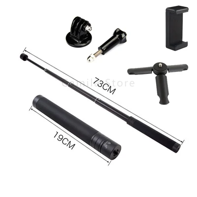 Impugnatura Asta Asta Bastone Monopiede Treppiede Per Gopro Go Pro Hero 6 5 4 3 Xiaomi Xiomi Yi 2 4 K 4 K Telefoni Action Camera Accessori