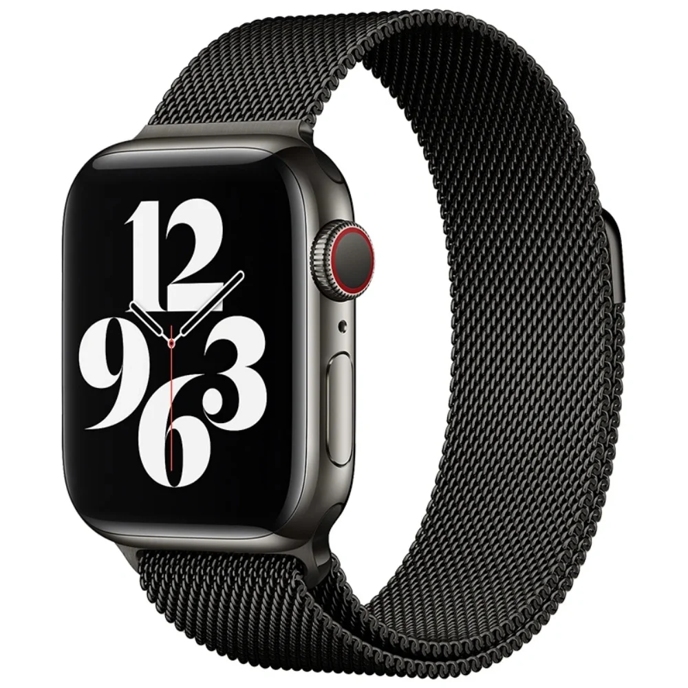 Sleek Milanese Apple Watch Bracelet Strap