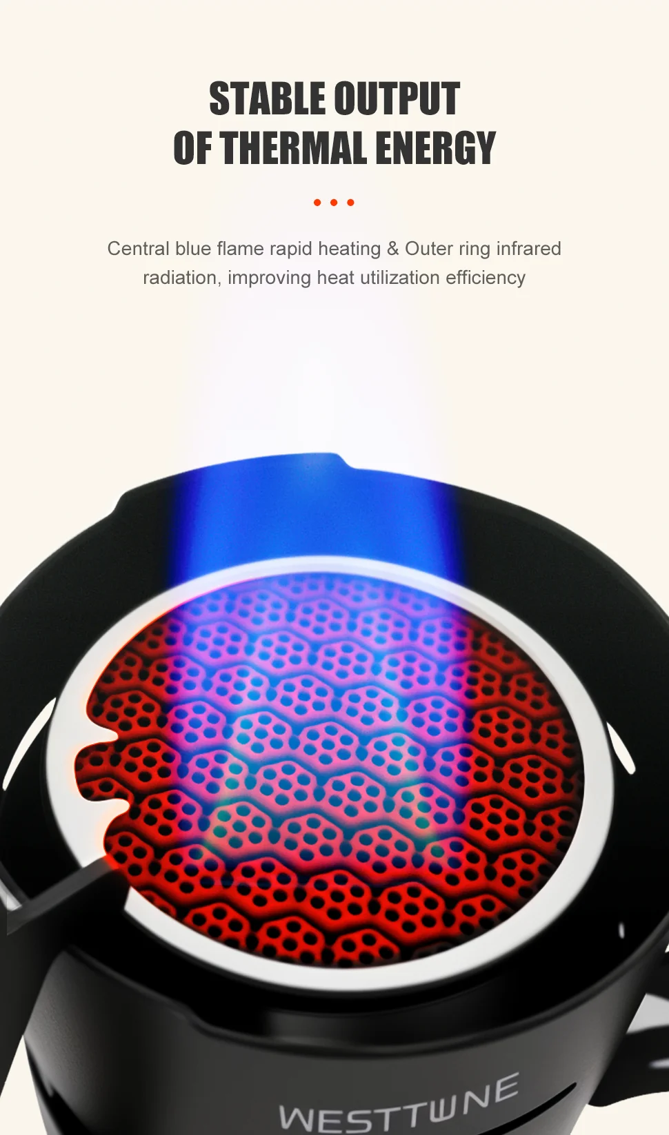 Camping stove details