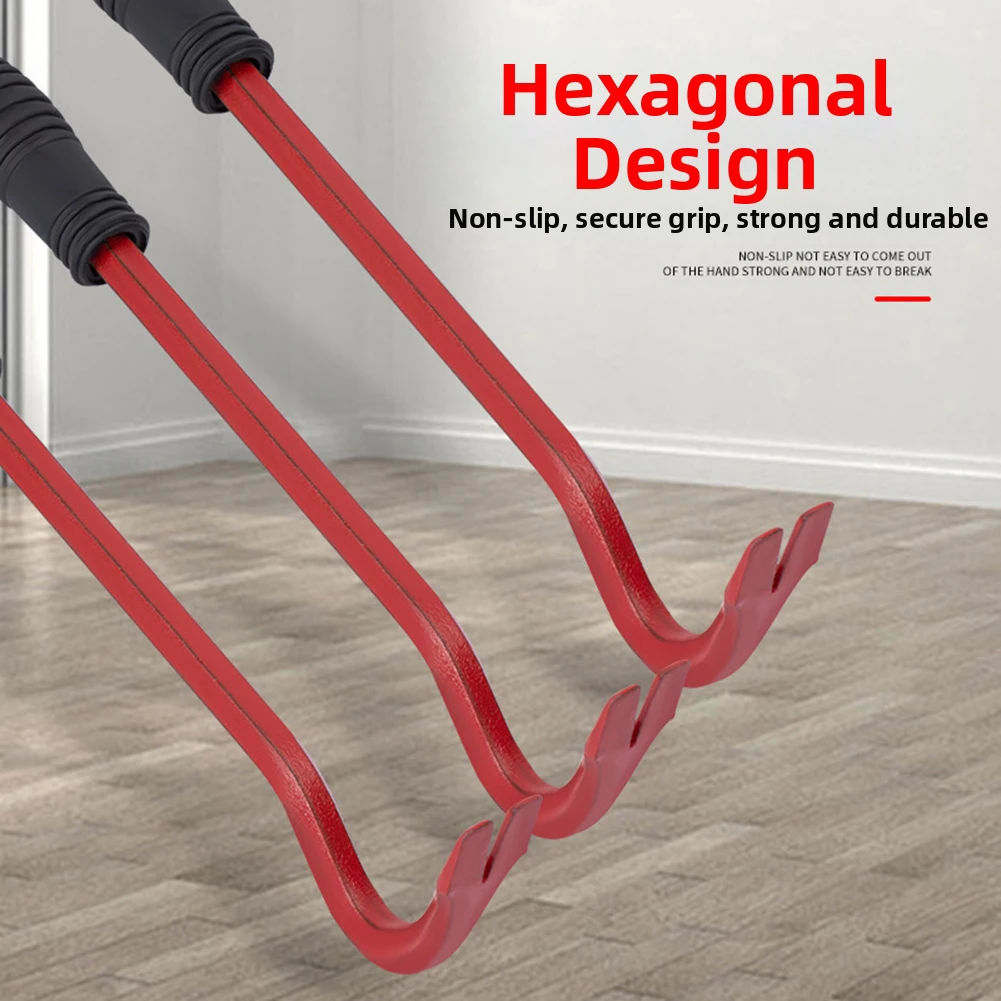 1pc Heavy Duty Nail Puller Crowbar Small Angled Pry Bar For Construction Car Repair Tool Removal Hand Tools