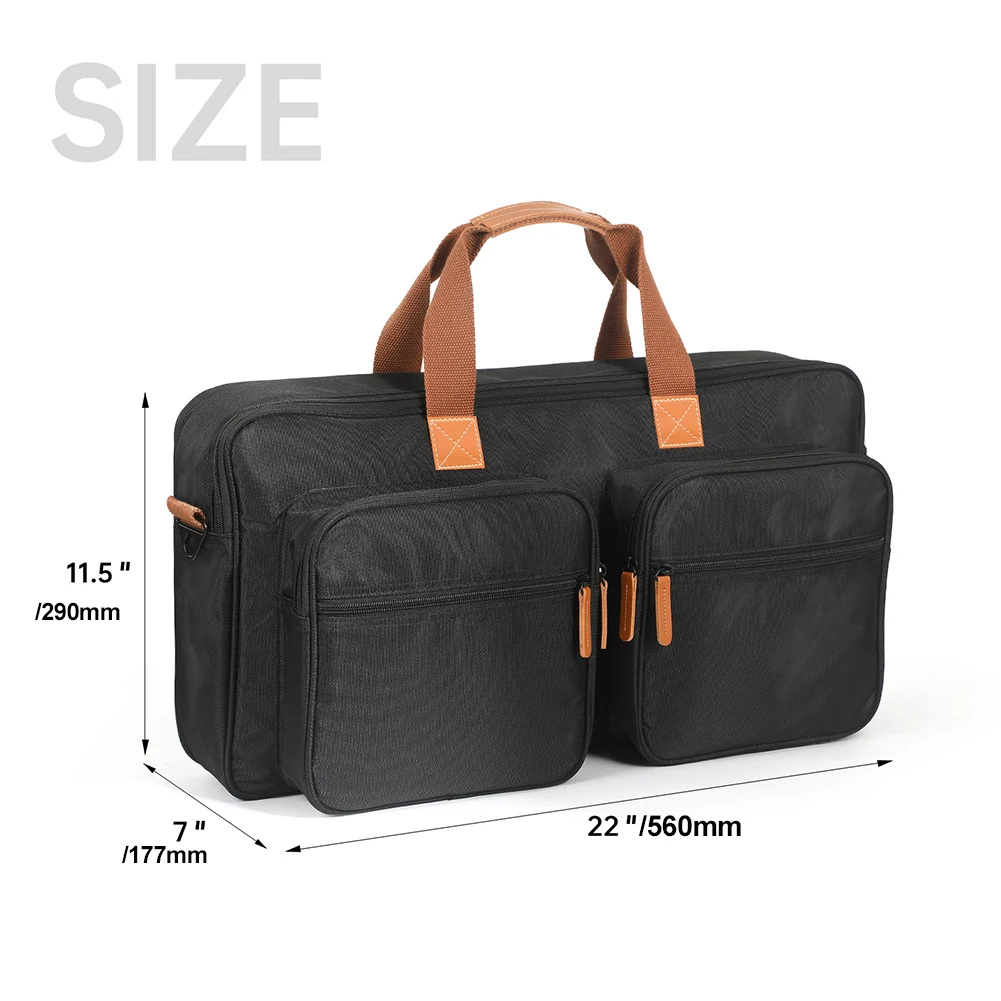 Generic Portable DJ Disc Player Carrying Case Dustproof Travel Carrying