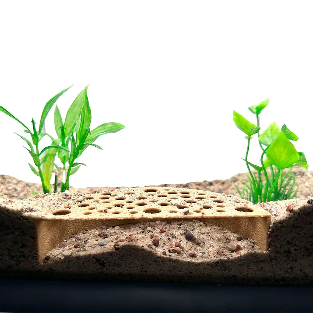 Fish Tank Ornaments Fish Tank Decorations Aquarium Ornaments ABS Shrimp Breeding Protector Shrimp Breeding Cave Fish Tank Tunnel Aquarium Fish And Shelter Decorations Accessories