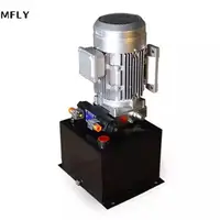 220V380V two-way hydraulic power unit power machine miniature small oil cylinder lifting platform hydraulic pump station 1