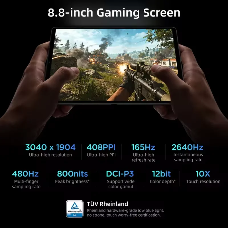 새로운 2026 레노버 리전 Y700 5세대 AI 게이밍 태블릿 TB323FU 8.8인치 165Hz 디스플레이 스냅드래곤 8 엘리트 9000mAh 256GB 512GB ROM PC