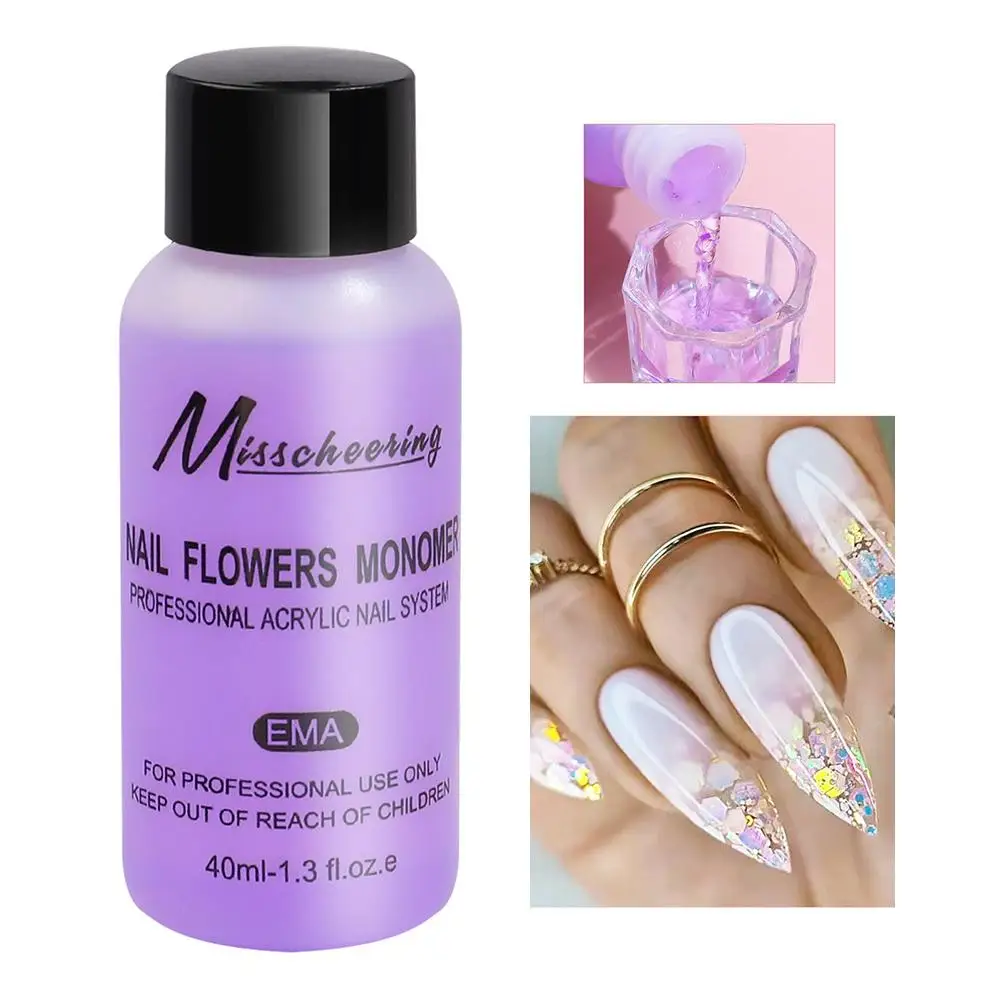 Acrylic Liquid Monomer Nails Art Carving Extension Acrylic Powder Crystal Liquid Manicure Tool 40ml W4l0 manicure tools,nail acrylic liquid,nail tools