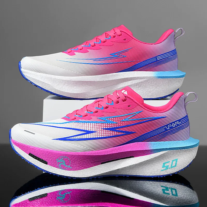 Running Shoes Men Sports Carbon Board Speciality Marathon Breathable...