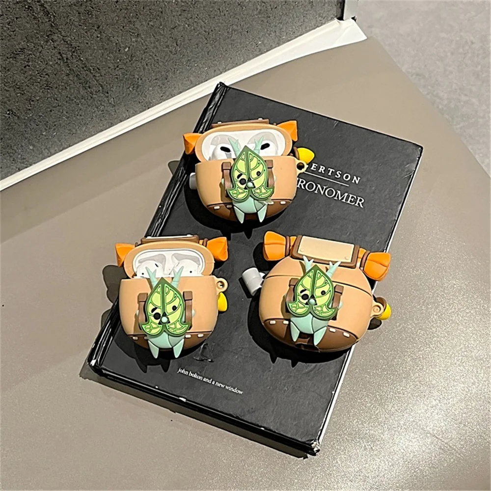 Anime Game Zeldas Tears Yahaha Koroks Action Figures Earphone Case Airpods 1 2 3 For Airpods pro2 Protect Cover Yahaha Bag Cute