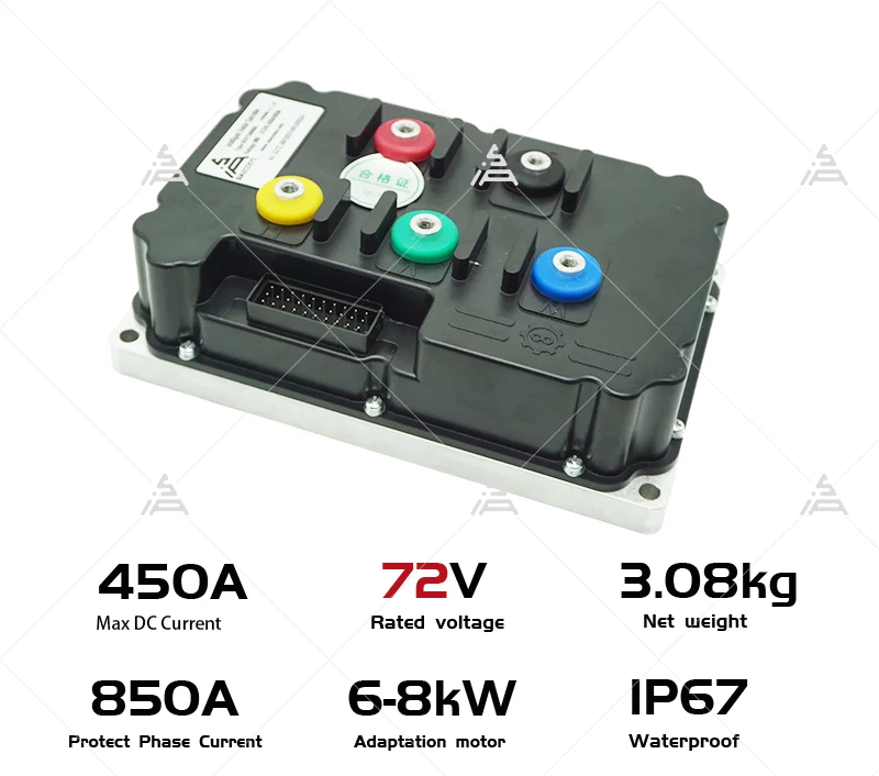 QS 모터 273 8000W V3 72V 120km/h 고속 DC 허브 모터 ND72850 컨트롤러 신형 전기 오토바이 속도계 16000W 최대 출력 블랙A