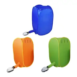 Portable Clothes Dryer Electric Laundry Clothing Dryers 800W Drying Machine for Household Warm Bag Foldable Apartments Home