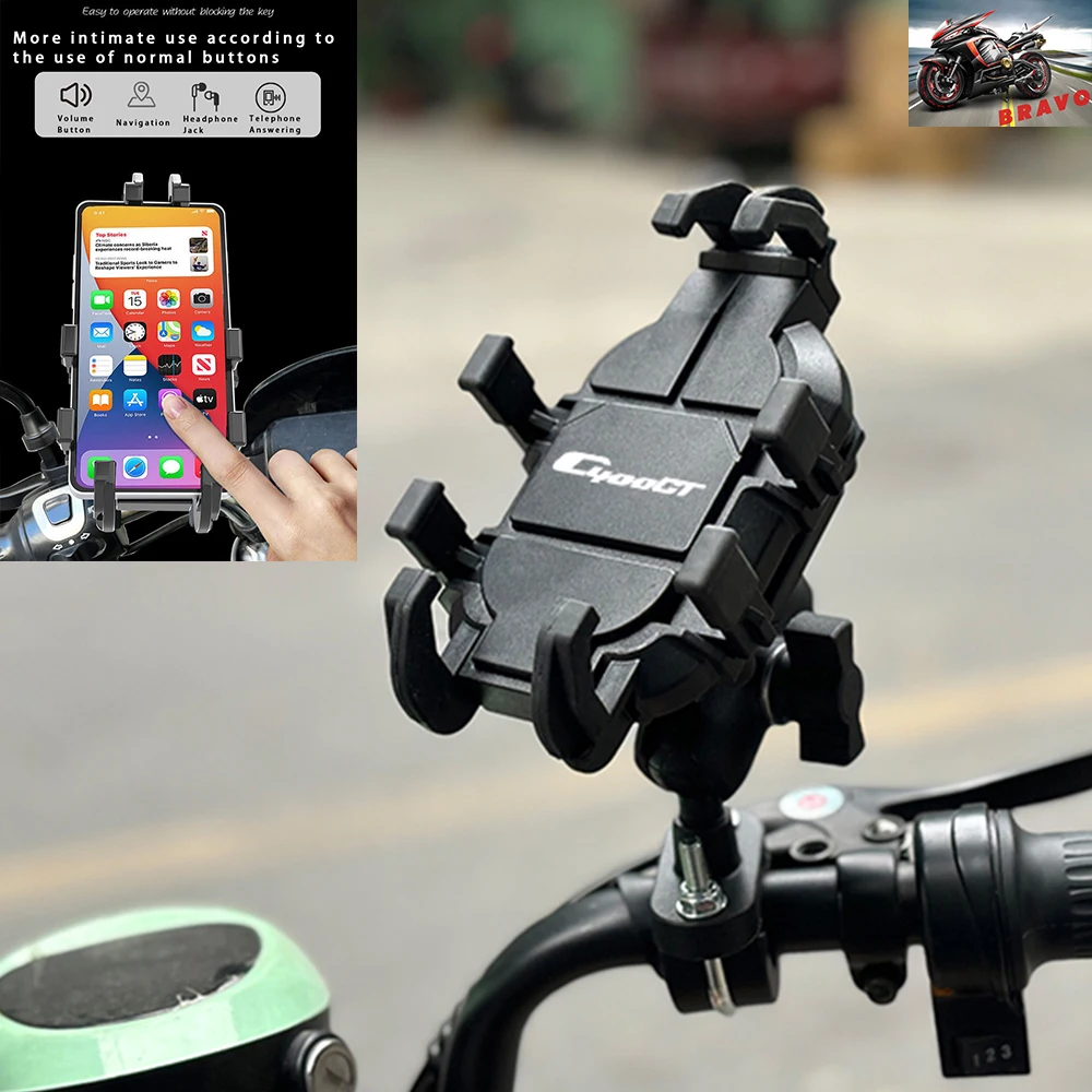 Motorcycle BMW, Susuki Kawasaki, Triumph, Yamaha Yoke (40) Nut Mount for iPhone XS (sku 44502)