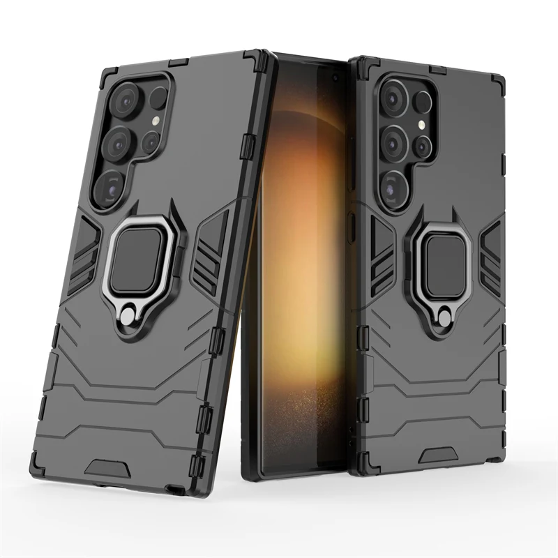 Per Samsung Galaxy S24 Ultra Custodia Per Samsung Galaxy S24 Ultra Cover Shell Bumper Kickstand Custodia Per Telefono Per Samsung S24 Ultra