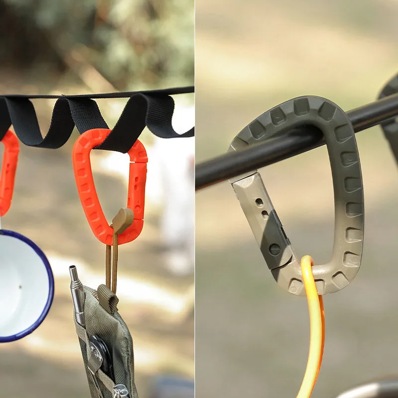 Tactical Carabiner Hook for Camping and Hiking