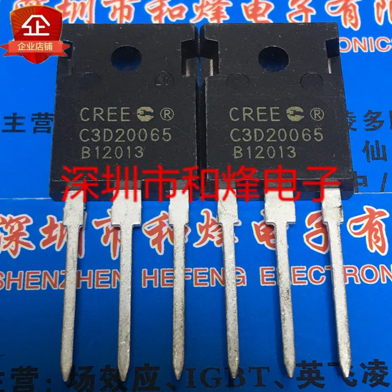 

5 шт.-10 шт. C3D20065D TO-247 59A 650V новый и оригинальный на складе