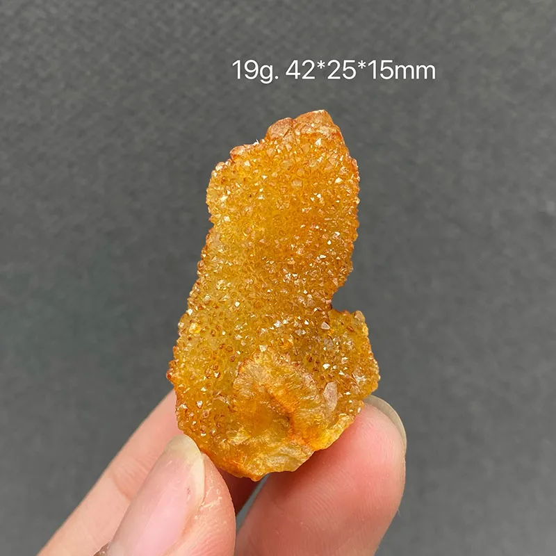 100%  Natural citrine Mineral Specimens Stones and Crystals Healing Crystal from China