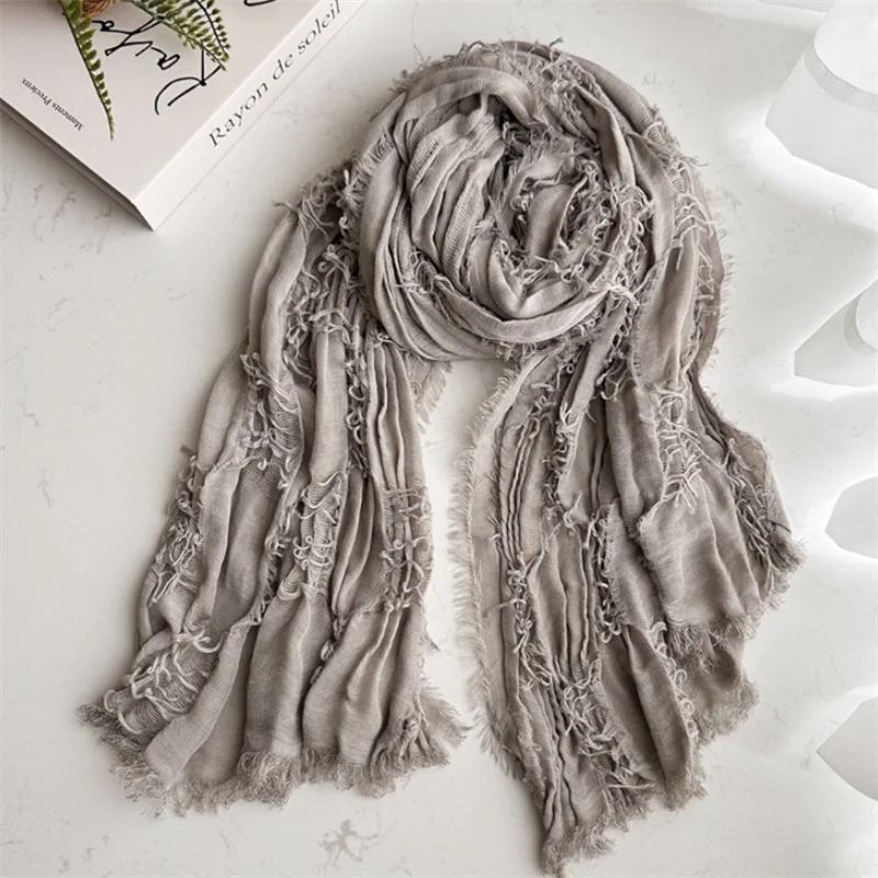 Apocalyptic Steampunk Unisex Cotton-Linen Scarf and Shawl Accessory