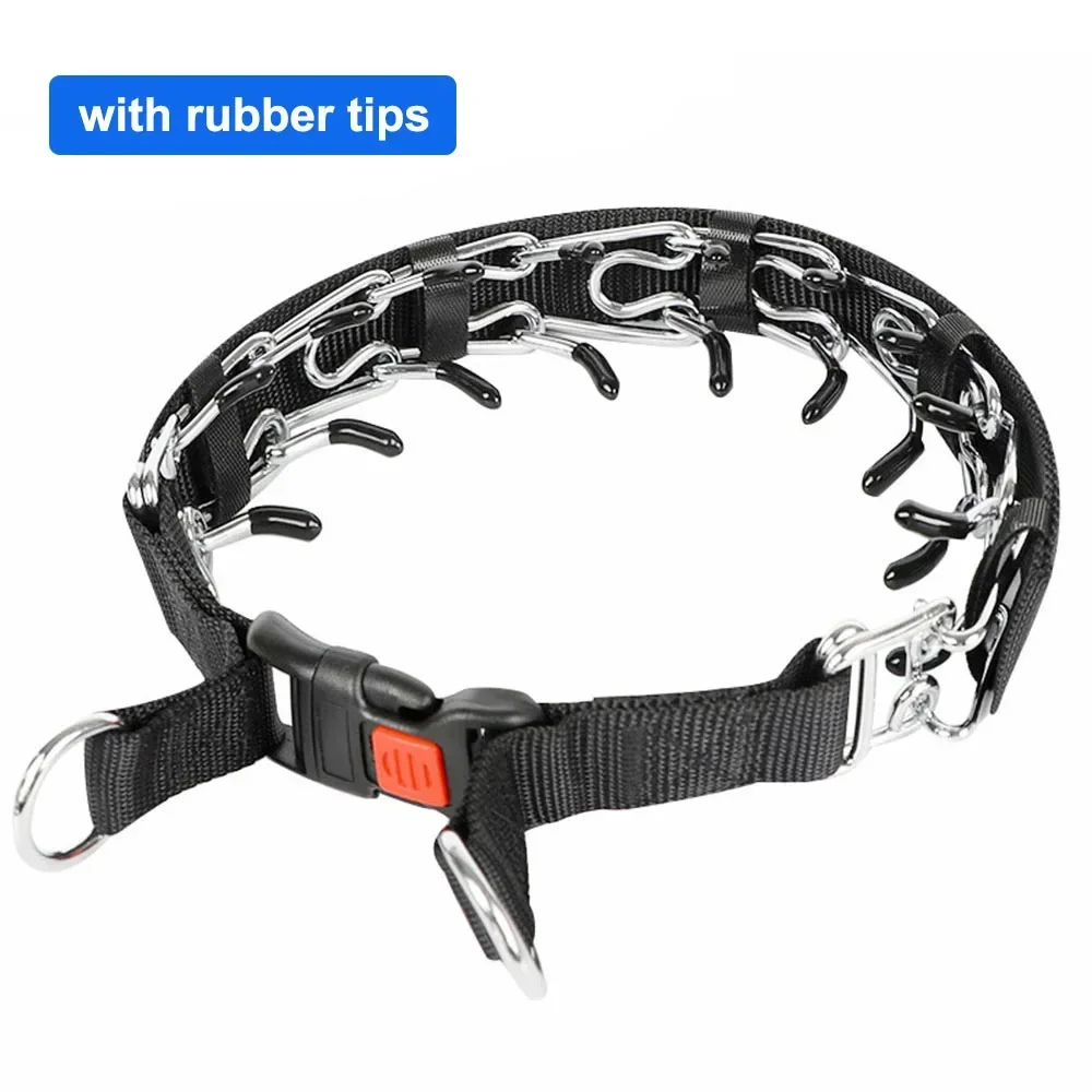 with rubber tips
