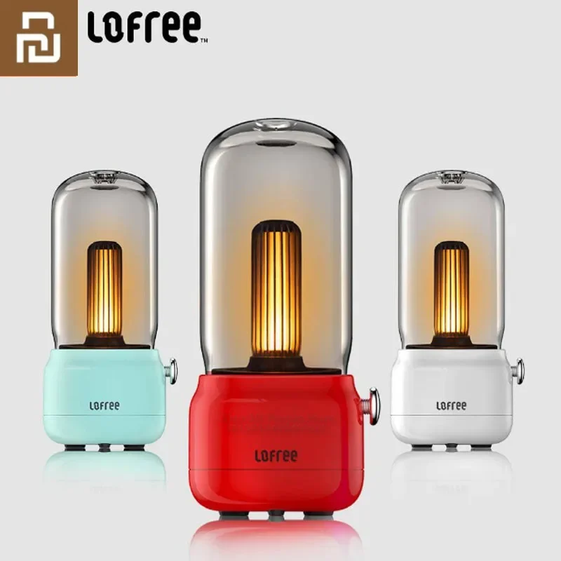 Youpin Original Lofree CANDLY Retro Light USB Charge Stand Two Light Modes Warm As Ever Warm Surrounding Feeling