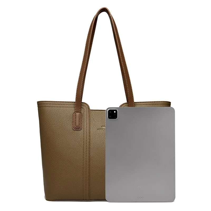 Large Capacity Women's Fashionable Tote Handbag - Stylish Summer Shoulder Bag