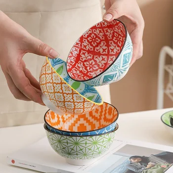 Bohemian Ceramic Bowl Set 1