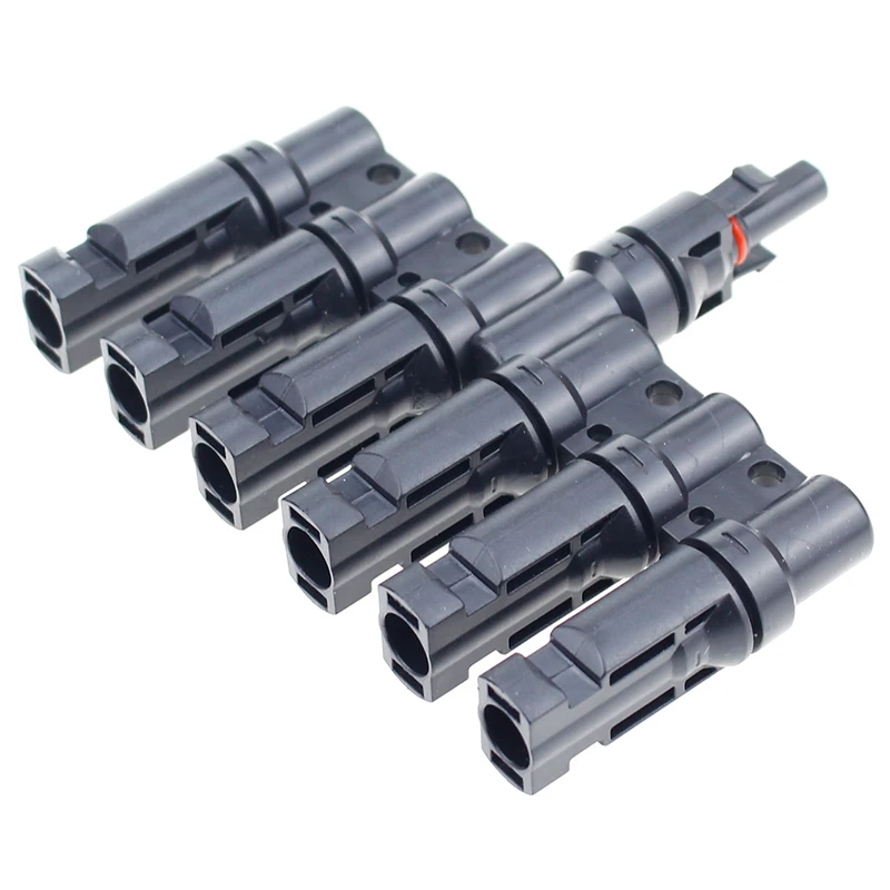 1 par conector do painel solar macho 01