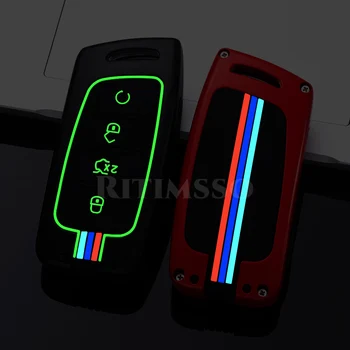 Portachiavi per Changan CS35 Plus custodia portachiavi in lega per auto per Changan CS75 PLUS CS85 coupé CS95 Set di accessori per tappi remoti - Portachiavi per Changan CS35 Plus custodia portachiavi in lega per auto per Changan CS75 PLUS