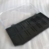 12 Grids Rainbow Split Cake Face Painting Body Art Painting Pigment Plastic Box Empty Palette Tray With Lid 3