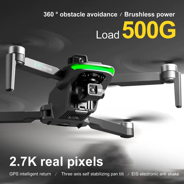 S155 Pro Max Drone 8K Profesional con GPS y Gimbal de 3 Ejes