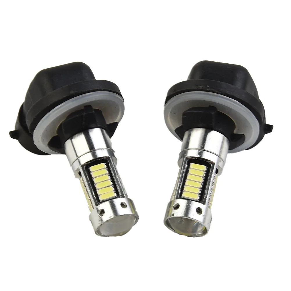 2x H27 881 LED 헤드라이트 안개등, DRL 전구 4014, 30SMD, 6000k 화이트, 주간 주행등, 자동차 액세서리, 30W, 1800LM