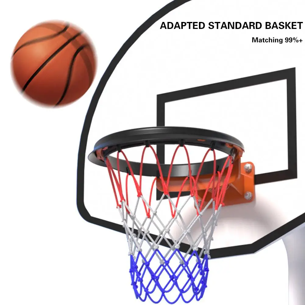 PU Portable Basketball Net Frame Indoor Outdoor Detachable Professional Basketball Net Portable Universal Accessories
