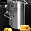 Automatic 10L Commercial Industrial Potato Peeler Machine Electric Potato Washing And Peeling Machine 3
