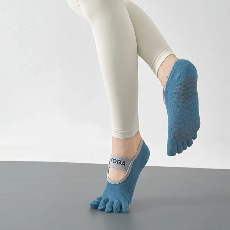Calzini Antiscivolo Unisex In Cotone, Con Prese In Silicio, Perfetti Per Yoga, Pilates, Danza, Ospedale E Uso Quotidiano, Ideali Anche Come Pantofole Leggere - 3